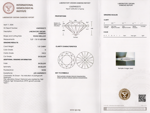 1.51 Carat Round Brilliant Diamond