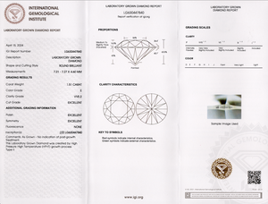 1.51 Carat Round Brilliant Diamond