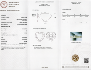 1.54 Carat Heart Diamond