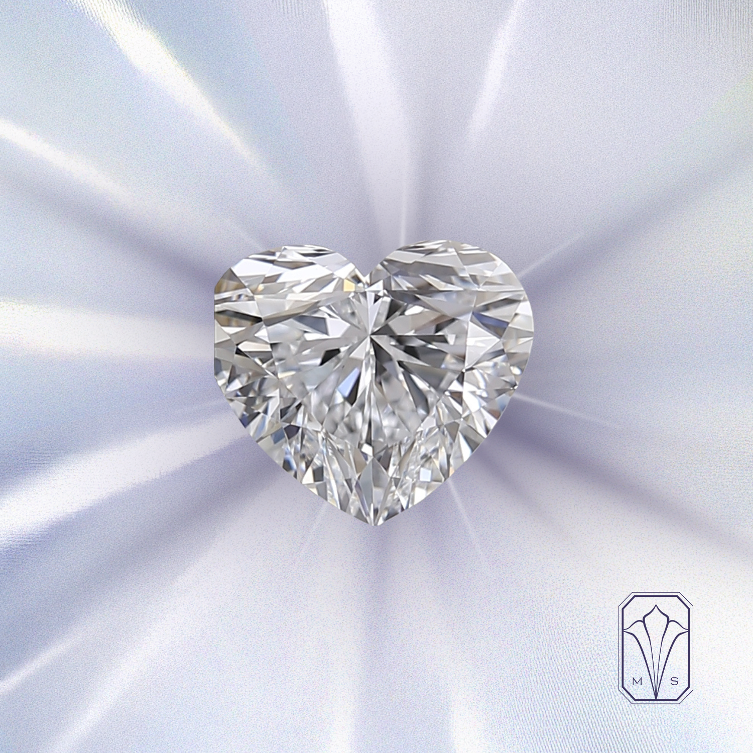 1.54 Carat Heart Diamond