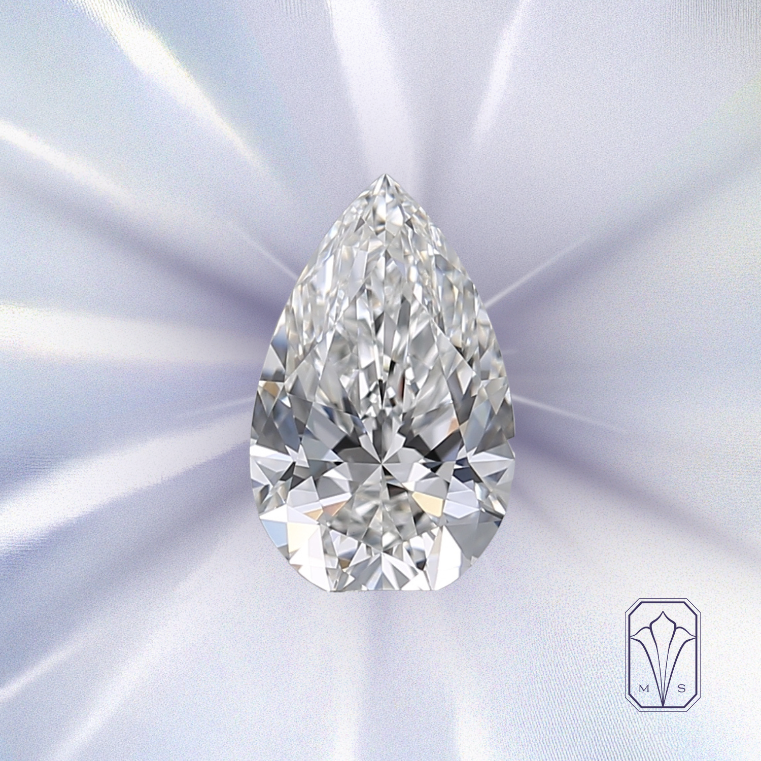 1.54 Carat Pear Brilliant Diamond