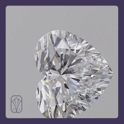 1.54 Carat Heart Diamond