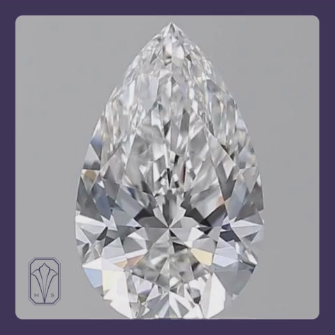 1.54 Carat Pear Brilliant Diamond